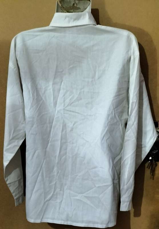 Ladies - White With Black Blouse - Make - Shelley Sport - Size - 10