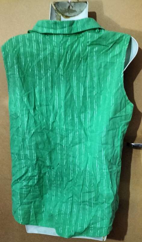 Ladies - Green Blouse - Make - Clothes Line - Size - no make