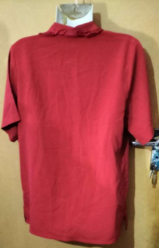 Ladies - Red Blouse - Make - Judy`s Pride - Size - S