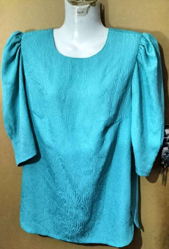Ladies - Turquoise Blouse - Make - no make - Size - no size