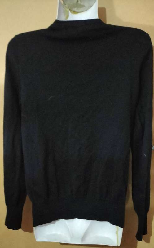 Ladies - Black Knitted Blouse - Make - Woolworths - Size - M