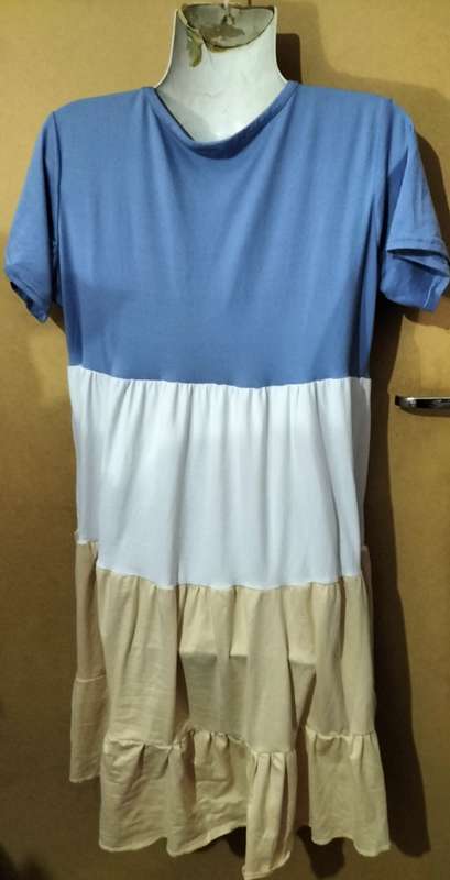Ladies - Multicolored Dress - Make - Rue 21 - Size - L