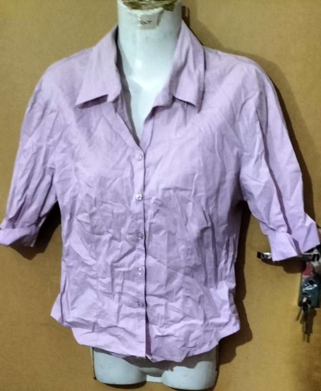 Ladies - Purple Blouse - Make - Kelso - Size - 14