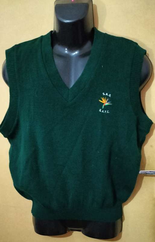 Mens - Green Pullover - Make - Class Tags - Size - L