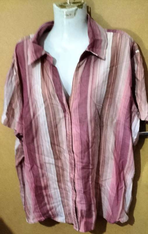 Ladies - Multicolored Blouse - Make - ALC - Size - 2X