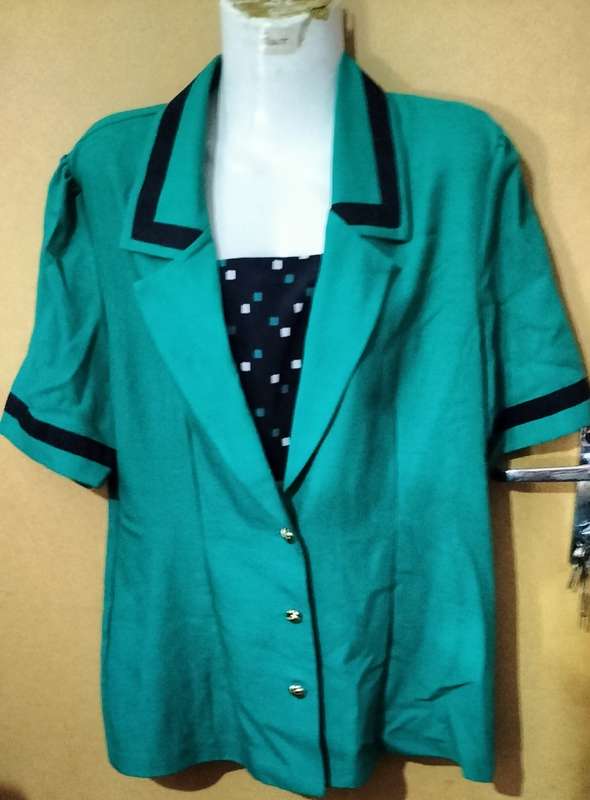 Ladies - Multicolored Blouse - Make - Woolworths - Size - 14