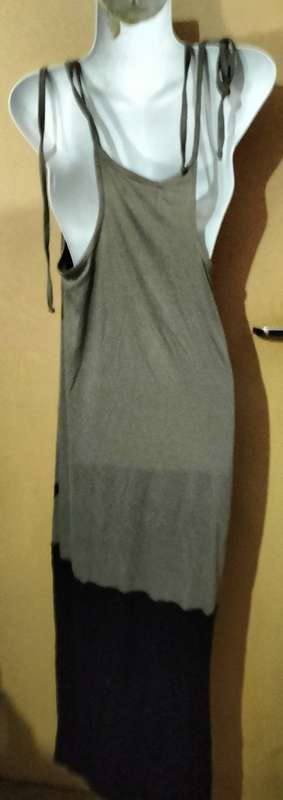 Ladies - Long Multicolored Dress - Make - Colleen Eitzen - Size - 36