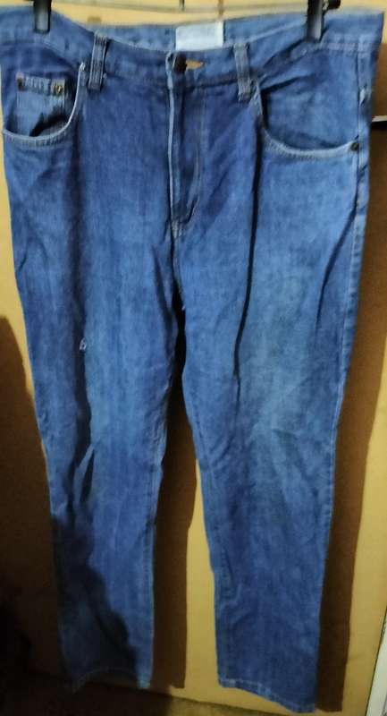 Mens - Blue Jeans - Make - Oakridge - Size -36