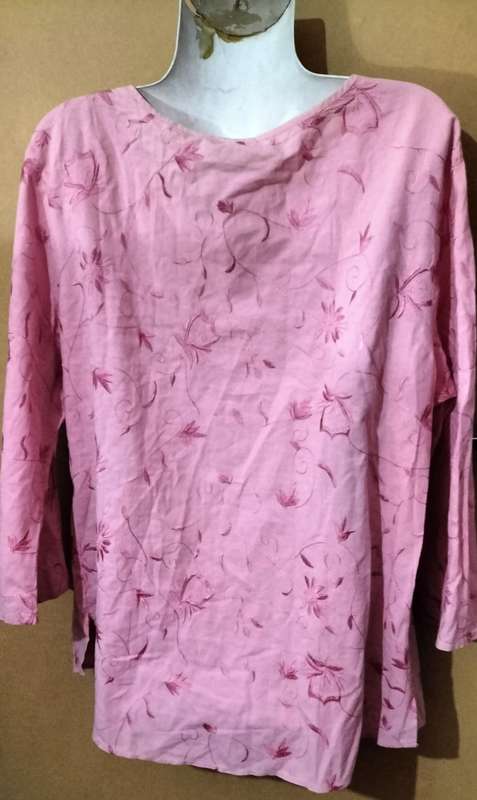 Ladies - Pink Top - Make - Fresh Produce - Size - L