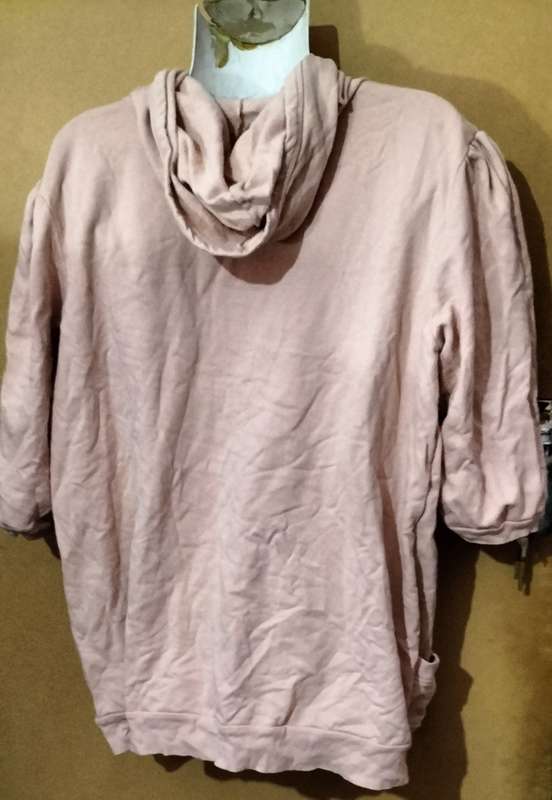 Ladies - Peach Hoodie Top - Make - Insync - Size - 38