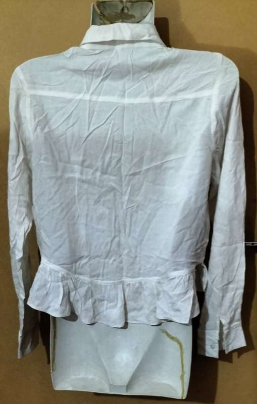 Ladies - White Blouse - Make - RT - Size - M