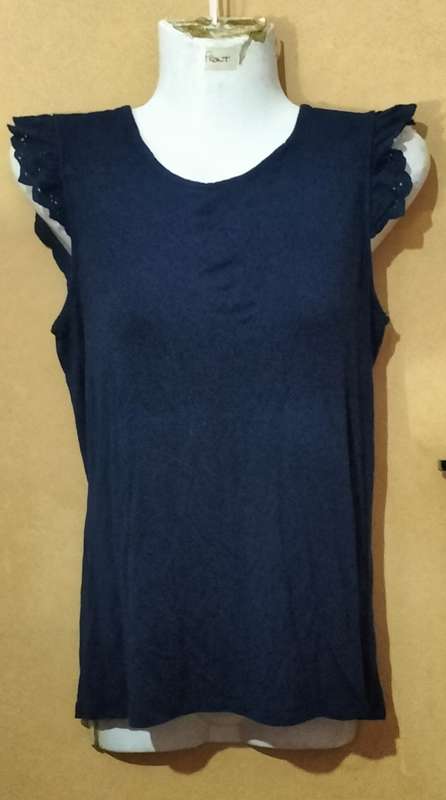 Ladies - Dark Blue Top - Make - Senqu - Size - S