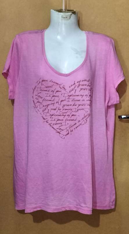 Ladies - Pink Top - Make - Woolworths - Size - Large