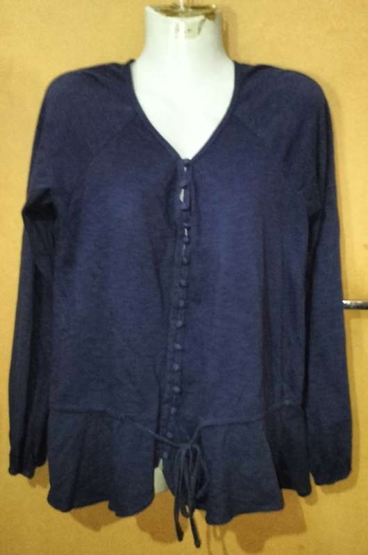 Ladies - Blue Top - Make - LTD - Size - 36