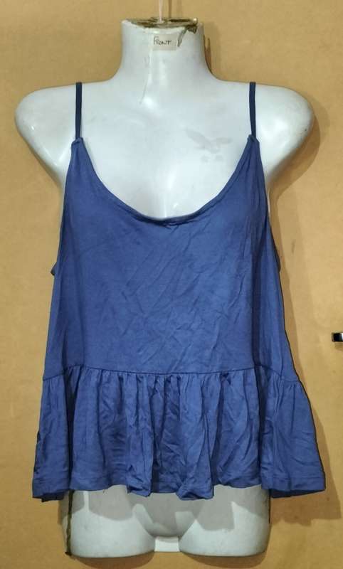 Ladies - Blue Top - Make - Divided - Size - L