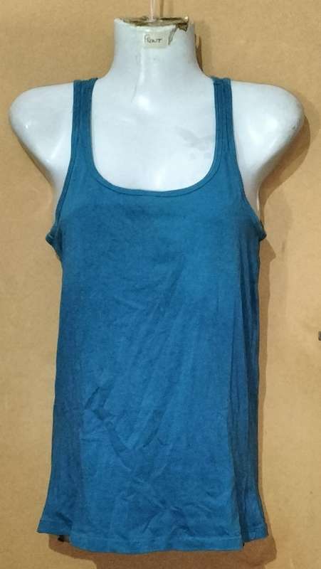 Ladies - Green Top - Make - Real Basics - Size - S