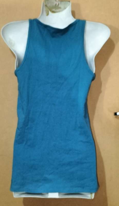 Ladies - Green Top - Make - Real Basics - Size - S