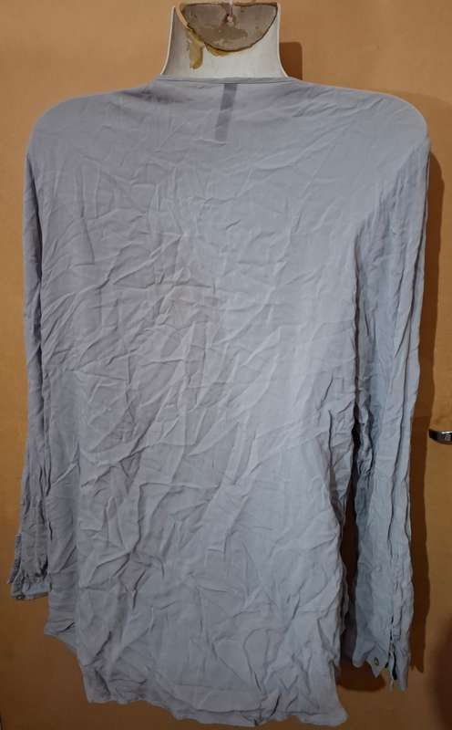 Ladies - Grey Blouse - Make - Woolworths - Size - 12