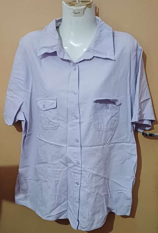 Ladies - Purple Blouse - Make - Woolworths - Size - 18