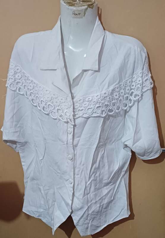 Ladies - White Blouse - Make - Rachel - Size - 42/107