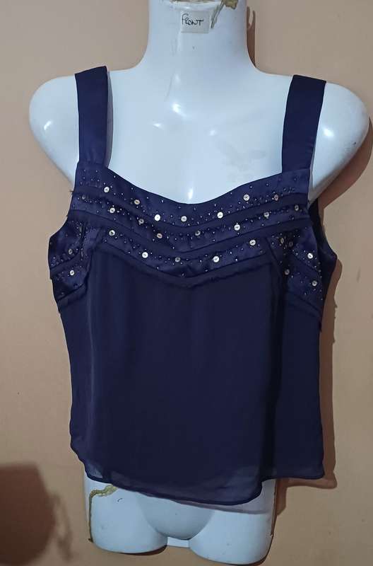 Ladies - Purple Top - Make - Idem - Size - 88-96-185