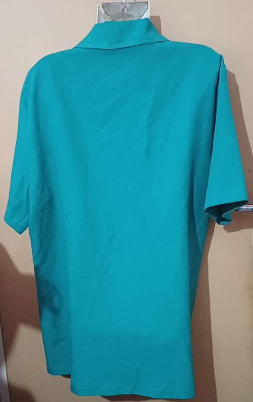 Ladies - Green Blouse - Make - Davley - Size - no size
