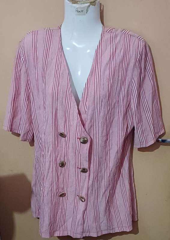Ladies - Multicolored Blouse - Make - Jet Clothing Company - Size - 12