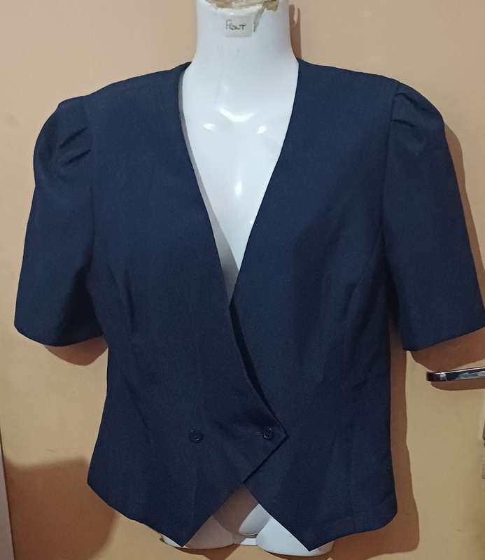 Ladies - Dark Blue Waistcoat - Make - no make - Size - no size