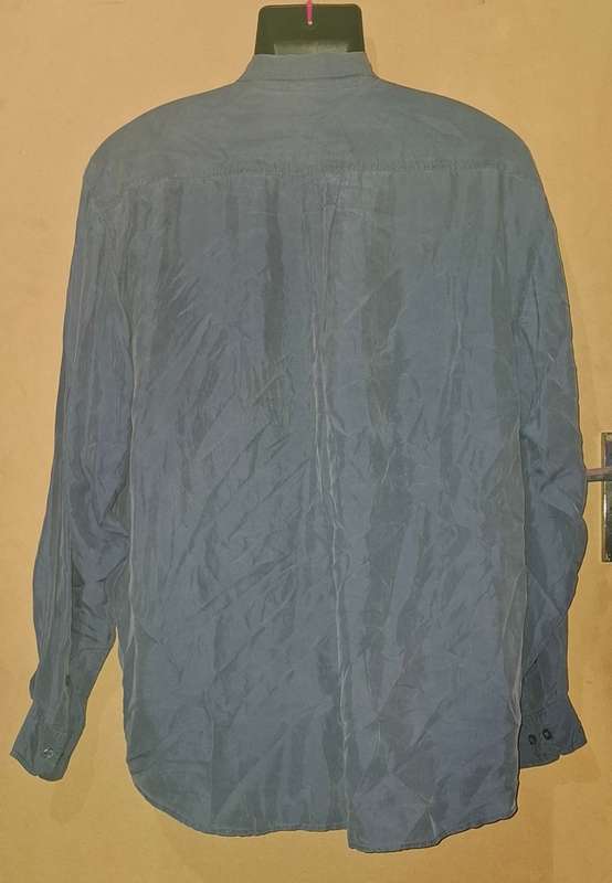 Mens - Blue Shirt - Make - no make - Size - XL