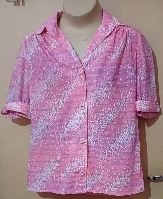 Ladies - 2 Pce Multicolored Outfit - Make - Delswa - Size - 12