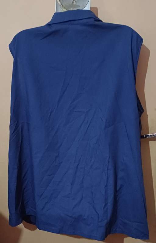 Ladies - Blue Blouse - Make - no make - Size - no size