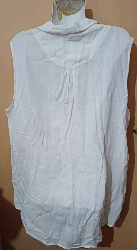 Ladies - White Blouse - Make - W Collection Authentic - Size - XL