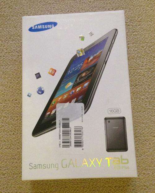 SAMSUNG GALAXY TAB 7.0 PLUS 16GB WIFI + CELLULAR BLACK - FREE COVER