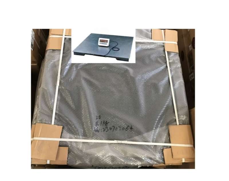 2 Ton Industrial Digital Scale - 2000kg 1Mx1M