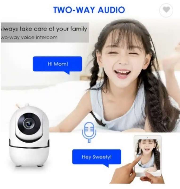 Smart WiFi Baby Camera | Indoor HD CCTV | Home Security
