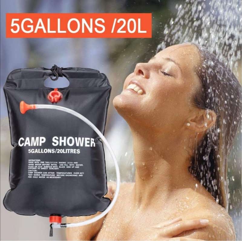 20L Solar Camping Shower Bag