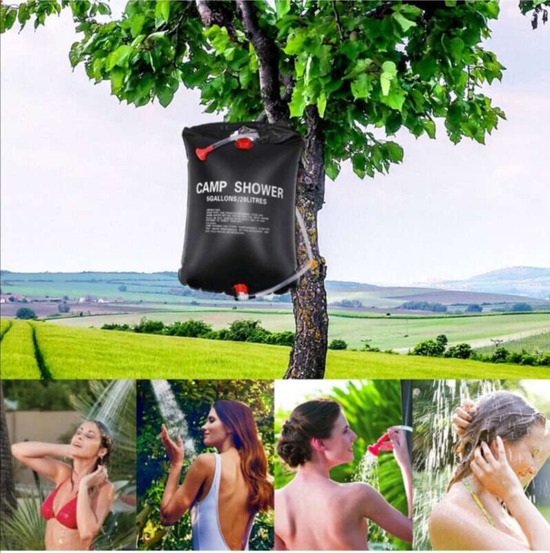 20L Solar Camping Shower Bag