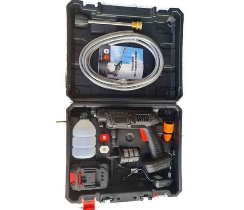 Automatic Portable Foam Water Gun Powerful High Voltage 24V Lithium Wireless Car Wash