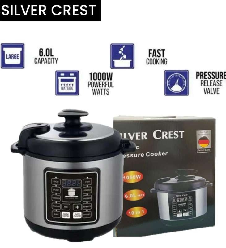 SILVER CREST   INTELLIGENT ELECTRIC PRESSURE COOKER