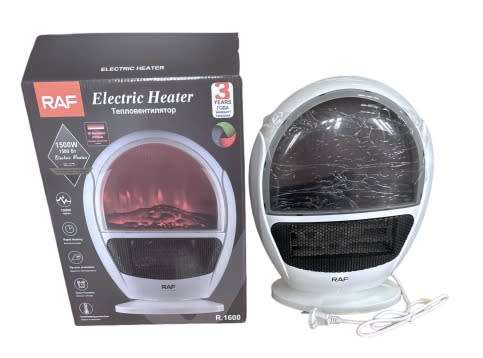 1500W 3D Simulation RAF Electric Heater with Overheat Protection