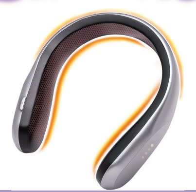 Handy Heater Freedom Wearable Neck Heater for On-the-Go Rechargeable Heating NEW