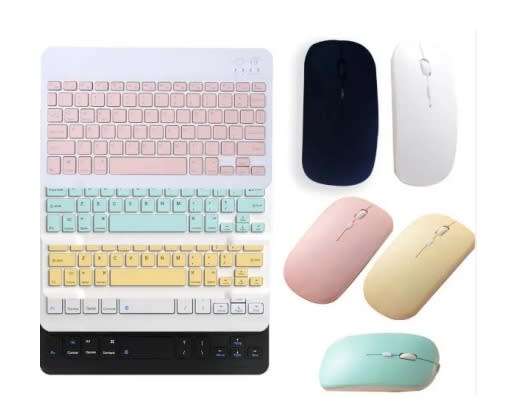 Bluetooth Tablet Keyboard Mouse Combo Wireless