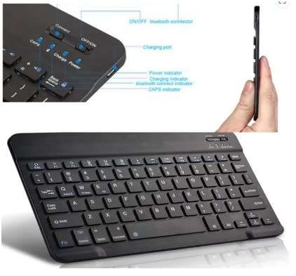 Bluetooth Tablet Keyboard Mouse Combo Wireless
