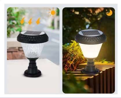 Solar Powered Garden Light RGB With Remote