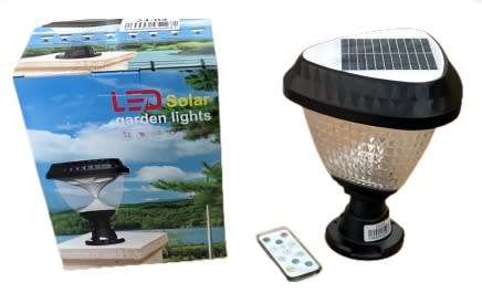 Solar Powered Garden Light RGB ,White, Warm White With Remote Control