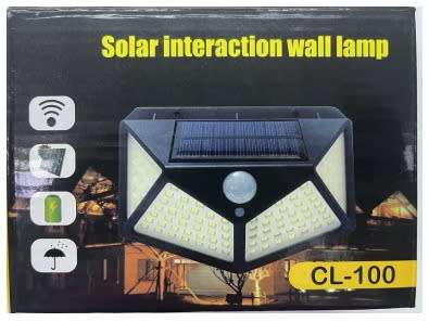 LED Solar Power Wall Light Outdoor PIR Motion Sensor- SD