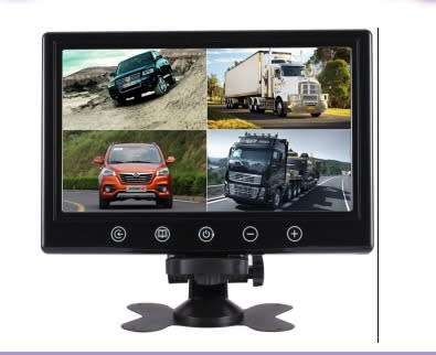 7 TFT-LED HI-RES DISPLAY  MONITOR