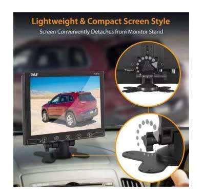 7 TFT-LED HI-RES DISPLAY  MONITOR