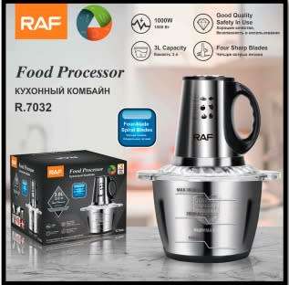 Food Processors, Electric Chopper with Meat Grinder & Veggie Choppe