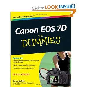 Canon EOS 7D For Dummies by Doug Sahlin